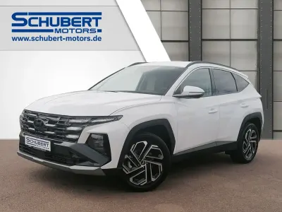 Neu Hyundai Tucson Prime 215 PS (158 kW) 2025 Serenity white / mic SUV