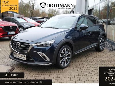 Blau Gebraucht 2019 Mazda CX-3 SUV | 16.590 € (Fairer Preis)