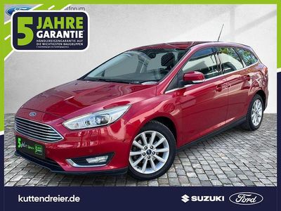 Usata Ford Focus Titanium 125 CV (91 kW) 2015 Rosso Station wagon