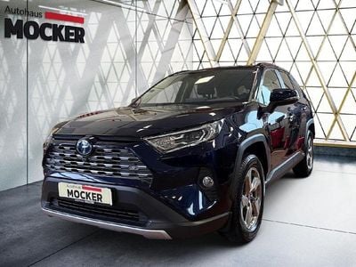 Dark blue metallic Gebraucht 2019 Toyota RAV4 Hybrid Lounge SUV | 24.990 € (Guter Preis)