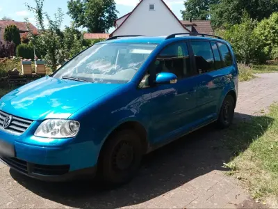 Gebraucht VW Touran 115 PS (84 kW) 2005 Blau Van / Kleinbus