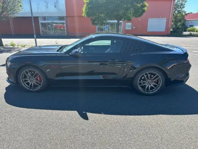 Brugt Ford Mustang GT 441 HK (324 kW) 2017 Sort