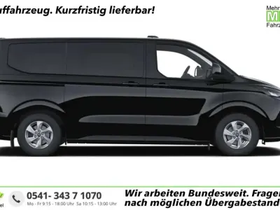 Neu Ford Transit Custom Limited 136 PS (100 kW) 2026 Agate black metallic Kombi