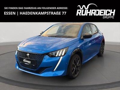 Blau/typ aussenverkleidung met Gebraucht 2023 Peugeot e-208 GT Kleinwagen | 21.990 € (Etwas zu teuer)