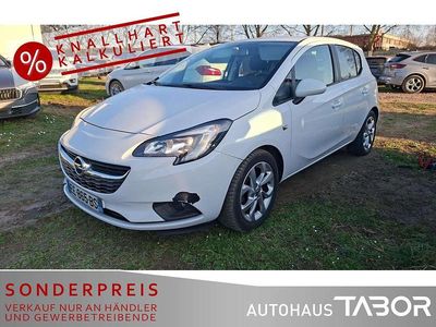 Gebraucht Opel Corsa Edition 101 PS (74 kW) 2015 Schneeweiss/summitwhite/arctic Kleinwagen