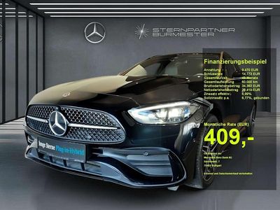 Gebraucht Mercedes C300e AMG 204 PS (150 kW) 2023 Metalliclack obsidianschwarz Kombi