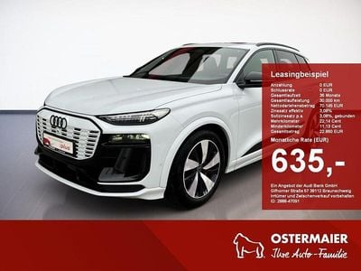 Gletscherweiß Gebraucht 2024 Audi Q6 e-tron S-Line SUV | 70.145 € (Etwas zu teuer)