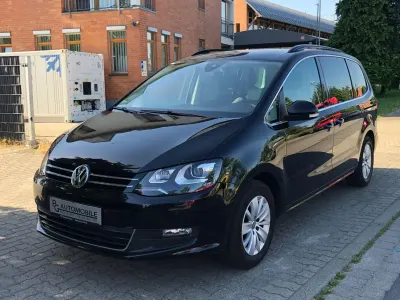 Gebraucht VW Sharan Comfortline 150 PS (110 kW) 2016 Schwarz Van / Kleinbus