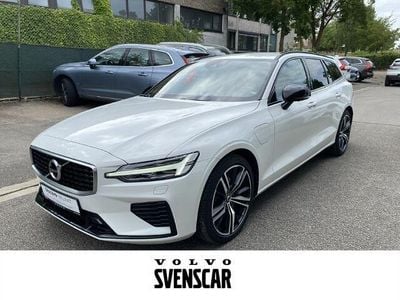 Gebraucht Volvo V60 R-Design 392 PS (288 kW) 2020 Ice white / solid (weiss) Kombi