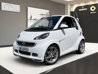 Używany Smart ForTwo Cabrio Brabus 102 KM (75 kW) 2015 Biały Kabriolet