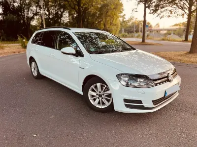 Gebraucht VW Golf VII 2015 Weiß Kombi