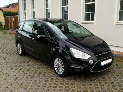 Gebraucht Ford S-MAX Titanium 150 PS (110 kW) 2014 Schwarz Van / Kleinbus
