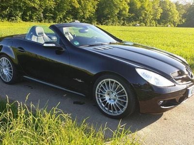 Gebraucht Mercedes SLK350 272 PS (200 kW) 2005 Schwarz Cabrio