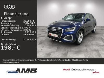 Gebraucht Audi Q2 Advanced Plus 150 PS (110 kW) 2025 Navarrablau metallic SUV