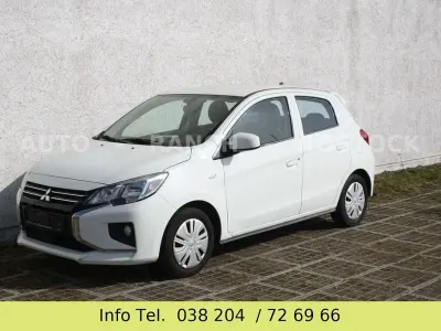Gebraucht Mitsubishi Space Star Active 71 PS (52 kW) 2020 Weiß Kleinwagen