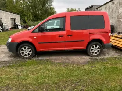 Gebraucht VW Caddy Life 75 PS (55 kW) 2005 Rot Van / Kleinbus