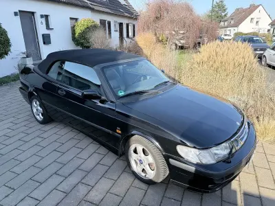 Gebraucht Saab 9-3 Cabriolet 150 PS (110 kW) 2001 Schwarz Cabrio