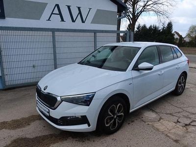 Gebraucht Skoda Scala Drive 150 PS (110 kW) 2020 Weiß Kleinwagen