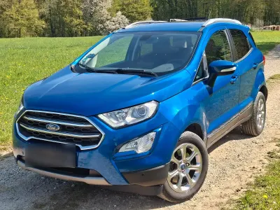 Usado Ford Ecosport Titanium 125 CV (91 kW) 2018 Azul SUV