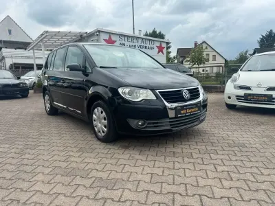 Gebraucht VW Touran Conceptline 140 PS (102 kW) 2007 Deep black perleffekt Van / Kleinbus
