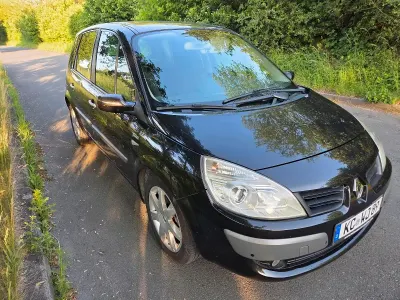 Gebraucht Renault Scenic E-Tech 131 PS (96 kW) 2006 Schwarz Van / Kleinbus