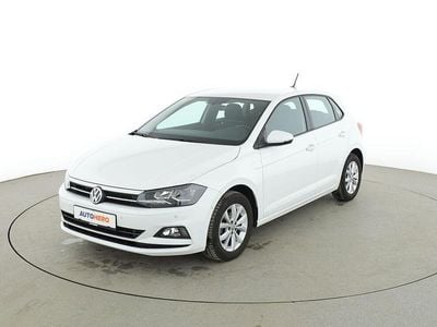 Gebraucht VW Polo Highline 95 PS (69 kW) 2019 Weiß Kleinwagen