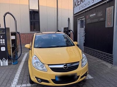 Gebraucht Opel Corsa 56 PS (41 kW) 2007 Gelb Kleinwagen