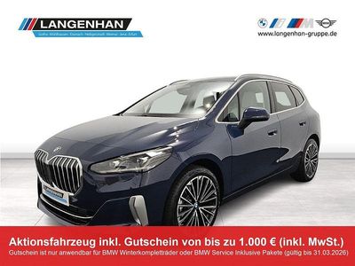 Neu BMW 218 Luxury Line 136 PS (100 kW) 2025 Blau Van / Kleinbus