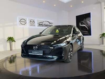 Neu Mazda 3 Homura-Line 140 PS (102 kW) 2025 Schwarz Limousine