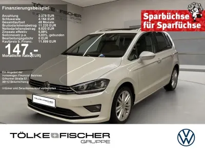 Gebraucht VW Golf Sportsvan Highline 150 PS (110 kW) 2014 Weiß Van / Kleinbus