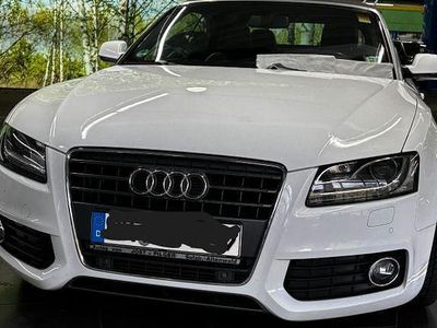 Gebraucht Audi A5 Cabriolet S-Line 190 PS (139 kW) 2010 Weiß Cabrio
