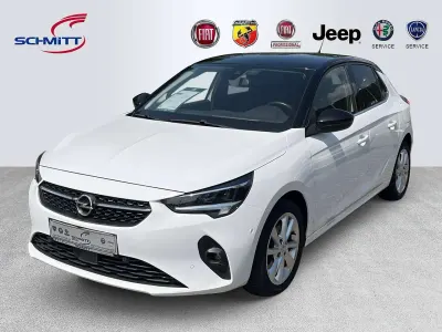 Gebraucht Opel Corsa Elegance 101 PS (74 kW) 2021 Jade weiss/arktis weiss Kleinwagen
