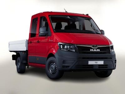 Neu MAN TGE 177 PS (130 kW) 2025 Rot Van