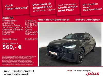 Gebraucht Audi Q8 Competition 286 PS (210 kW) 2023 Mythosschwarz metallic SUV