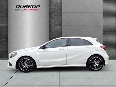 Gebraucht Mercedes A250 AMG line 211 PS (155 kW) 2016 Calcitweiss  unilack Limousine