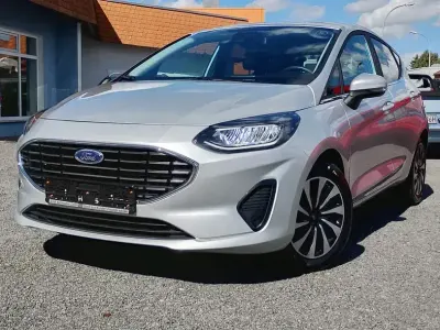Gebraucht Ford Fiesta Titanium 125 PS (91 kW) 2023 Moondust silber metallic Kleinwagen