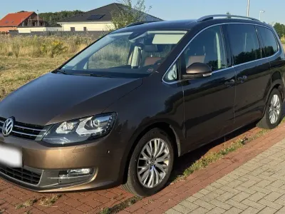 Gebraucht VW Sharan Highline 200 PS (147 kW) 2012 Braun Van / Kleinbus
