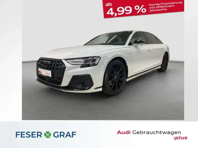 Brugt Audi A8L Ambiente 286 HK (210 kW) 2023 Hvid Sedan