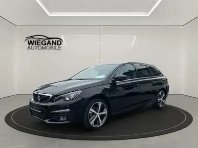 Occasion Peugeot 308 SW GT-line 131 PK (96 kW) 2018 Zwart Stationwagen