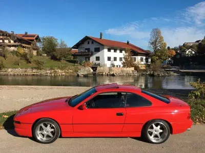 Gebraucht BMW 850 381 PS (280 kW) 1992 Rot Coupé