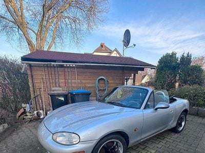 Second-hand Mazda MX5 110 CP (80 kW) 1998 Argintiu Cabrio