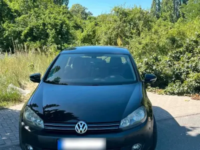 Gebraucht VW Golf VI Comfortline 122 PS (89 kW) 2009 Schwarz Kleinwagen