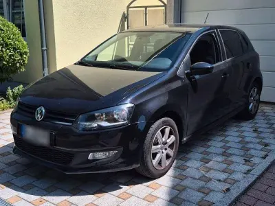 Gebraucht VW Polo Comfortline 86 PS (63 kW) 2009 Schwarz Kleinwagen