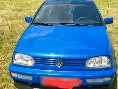 Gebraucht VW Golf Cabriolet 75 PS (55 kW) 1997 Blau Cabrio