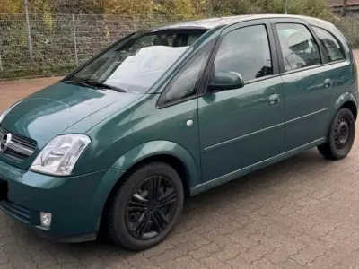 Gebraucht Opel Meriva 101 PS (74 kW) 2003 Grün Van / Kleinbus