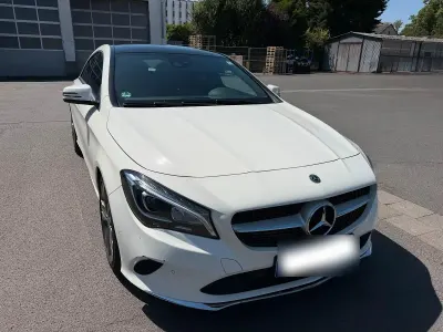 Gebraucht Mercedes CLA180 109 PS (80 kW) 2017 Weiß Coupé