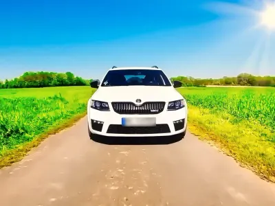 Gebraucht Skoda Octavia RS 184 PS (135 kW) 2014 Weiß Kombi