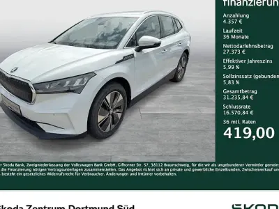 Gebraucht Skoda Enyaq iV 150 kW (204 PS) 2023 Weiß SUV