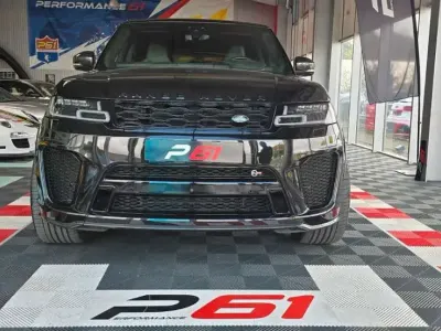 Gebraucht Land Rover Range Rover Sport SVR 575 PS (422 kW) 2021 Schwarz SUV