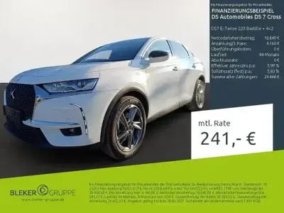 Brugt DS Automobiles DS7 Crossback Bastille Plus 224 HK (164 kW) 2022 Hvid SUV